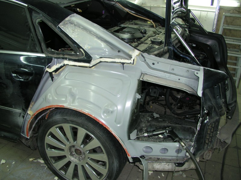 Кузовной ремонт Audi A8